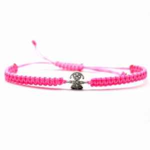 Little girl bracelet with braided bracelet